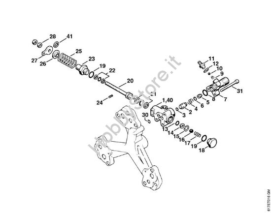 Unità  regolatrice di sicurezza RE 400 K, RE 401 K Idropulitrice elettrica (RE) RE 401 K della marca STIHL